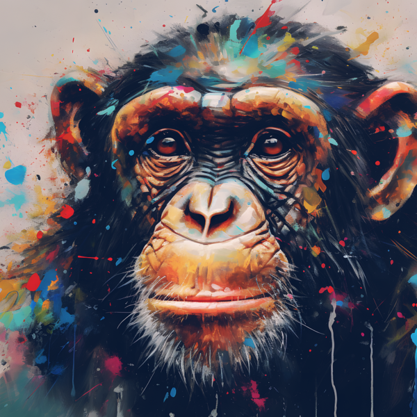 digital painting, chimpanzee, wildlife-8035628.jpg